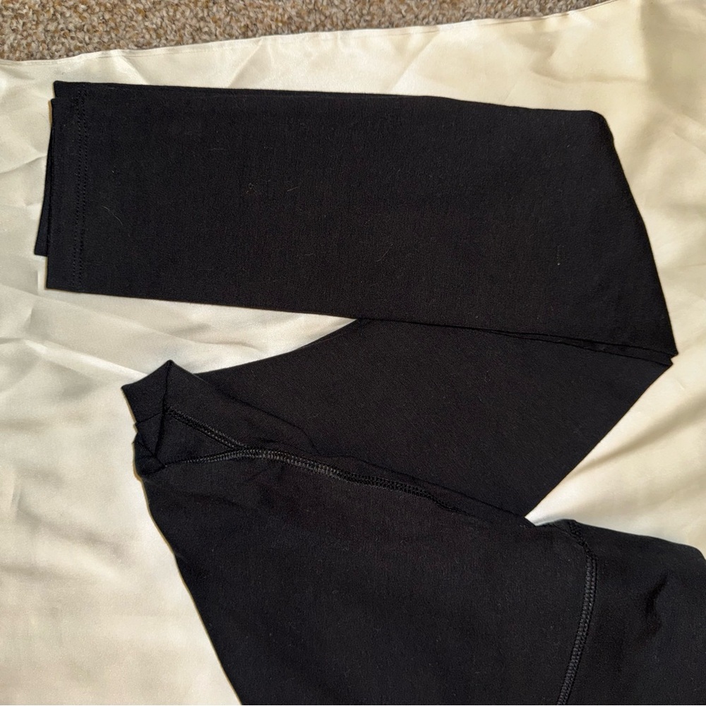 NWOT Pact Organic Cotton Black Leggings - Picture 6 of 9